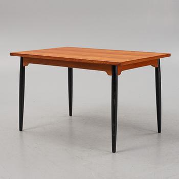 Ilmari Tapiovaara, dining table, "Fanett", mid 20:th century, Edsbyverken, Sweden.