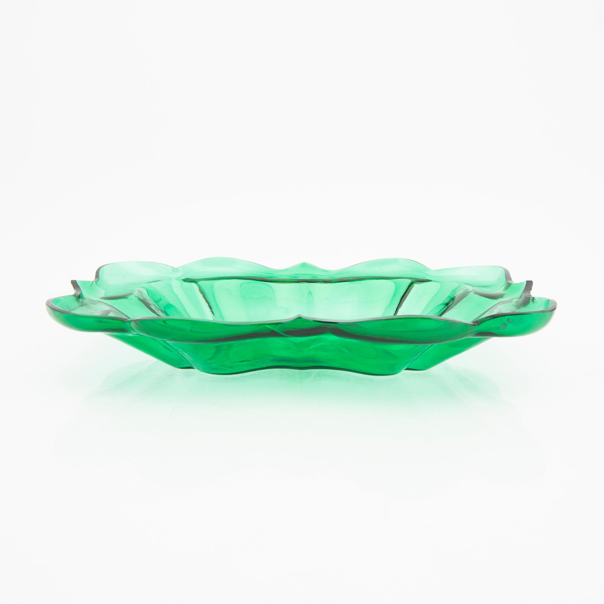 FirmaSvenskt Tenn, glass dish, second half of the 20th century.