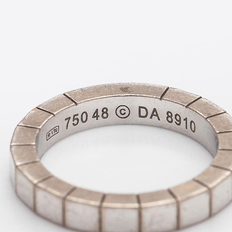 Cartier, sormus, Lanieres, 18K valkokultaa.