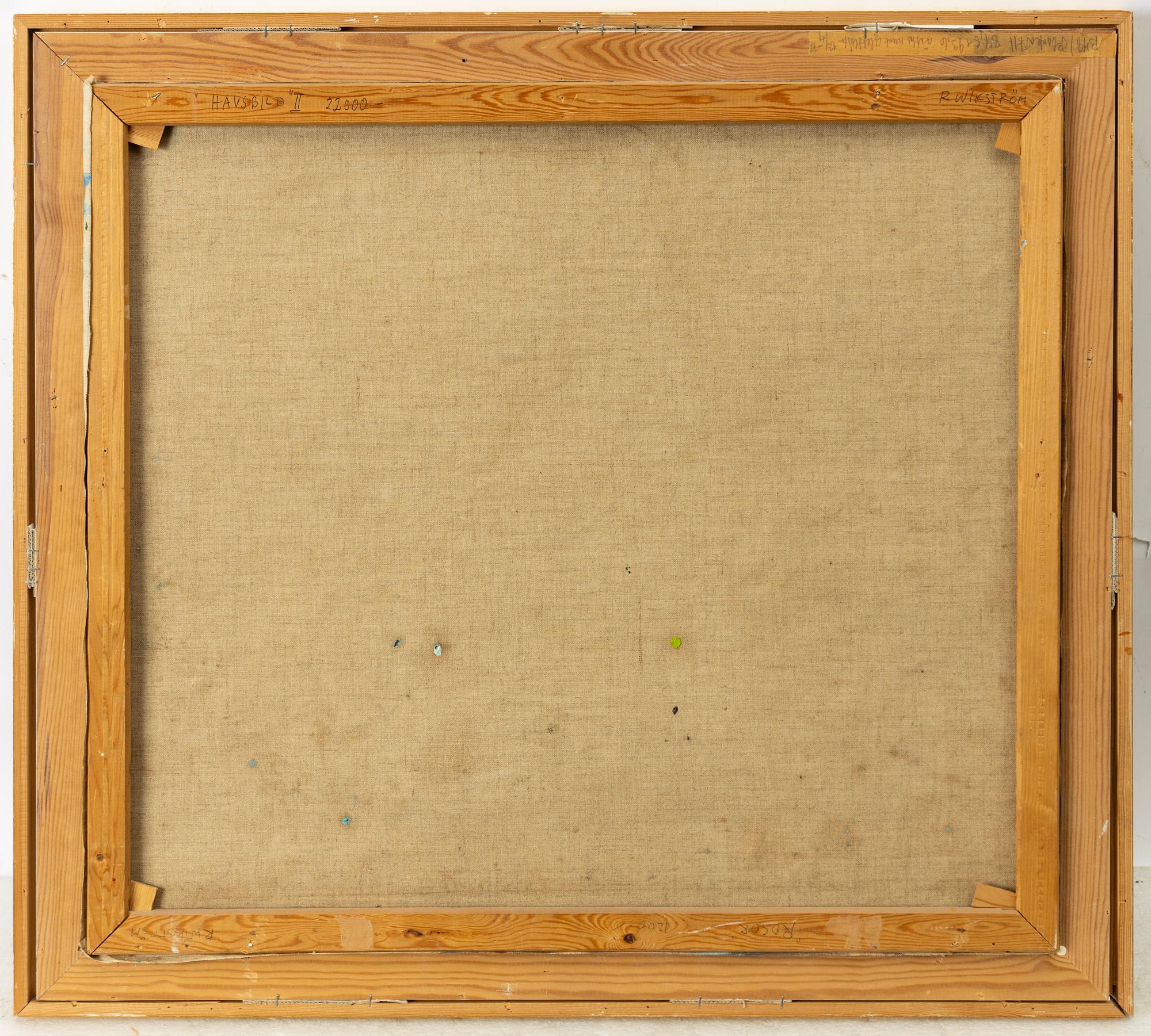 Reinar Wikström, "Havsbild II".