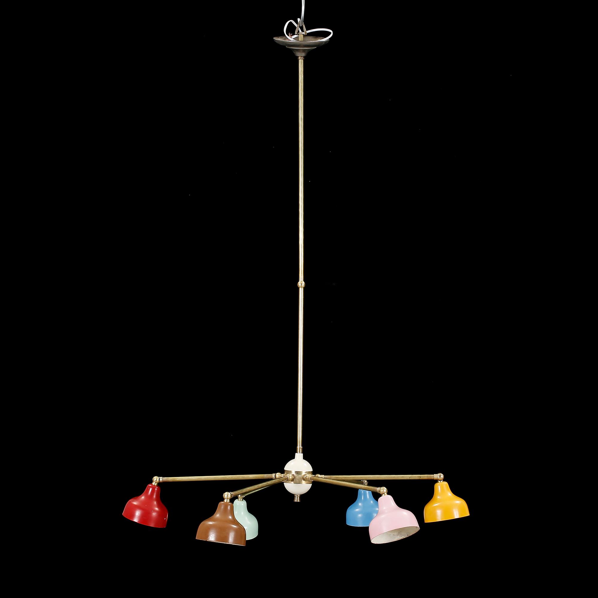 TAKLAMPA, troligen Italien, 1900-talets mitt.