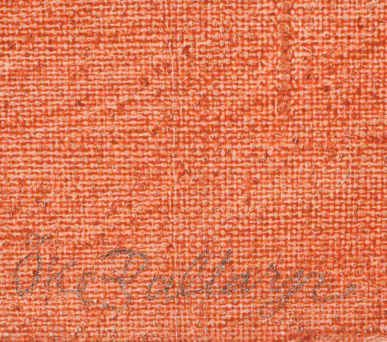 ÅKE PALLARP. Signerad Åke Pallarp. Olja på duk.