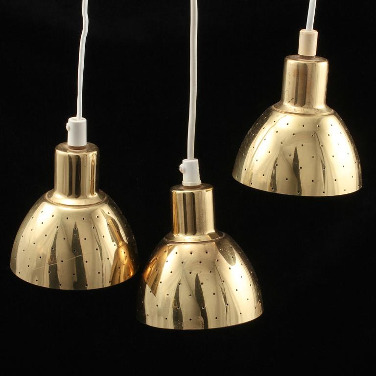 FÖNSTERLAMPOR, 3 st snarlika, Hans-Agne Jakobsson, Markaryd, 1900-talets andra hälft.