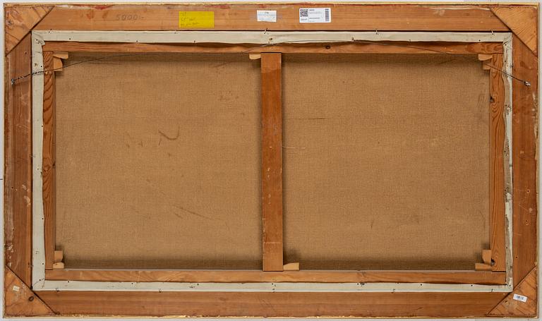 ELLIS WALLIN, oil on canvas, signed and dated 34.