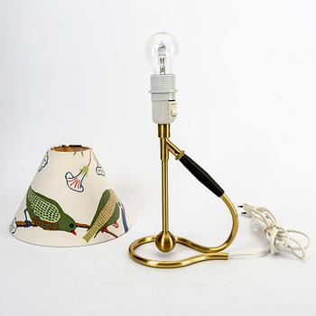 Kaare Klint, Bordslampa, modellnr 306, Le Klint, Danmark, 1900-talets andra hälft.