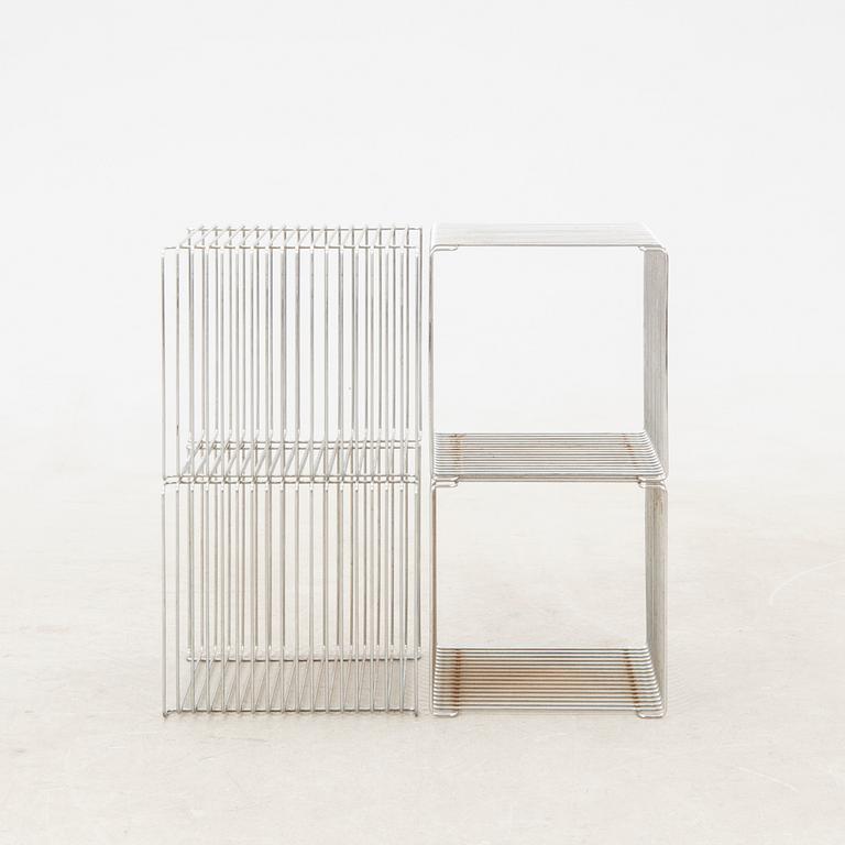 Verner Panton, Hyllsystem "Wire cube" 6 st 1900-talets senare del Danmark.