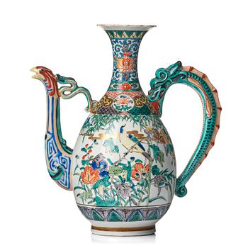 982. A Japanese ewer, 19th century.