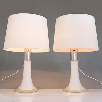 Lisa Johansson-Pape, A pair of 1960s table lamps, model '46-017'  for Stockmann Orno, Finland.