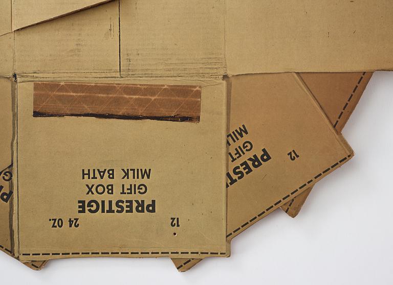 Robert Rauschenberg, Cardbird VII from: "Cardbird series".