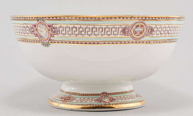 BÅLSKÅL, porslin, "Svea", Gustavsberg, tidigt 1900-tal.