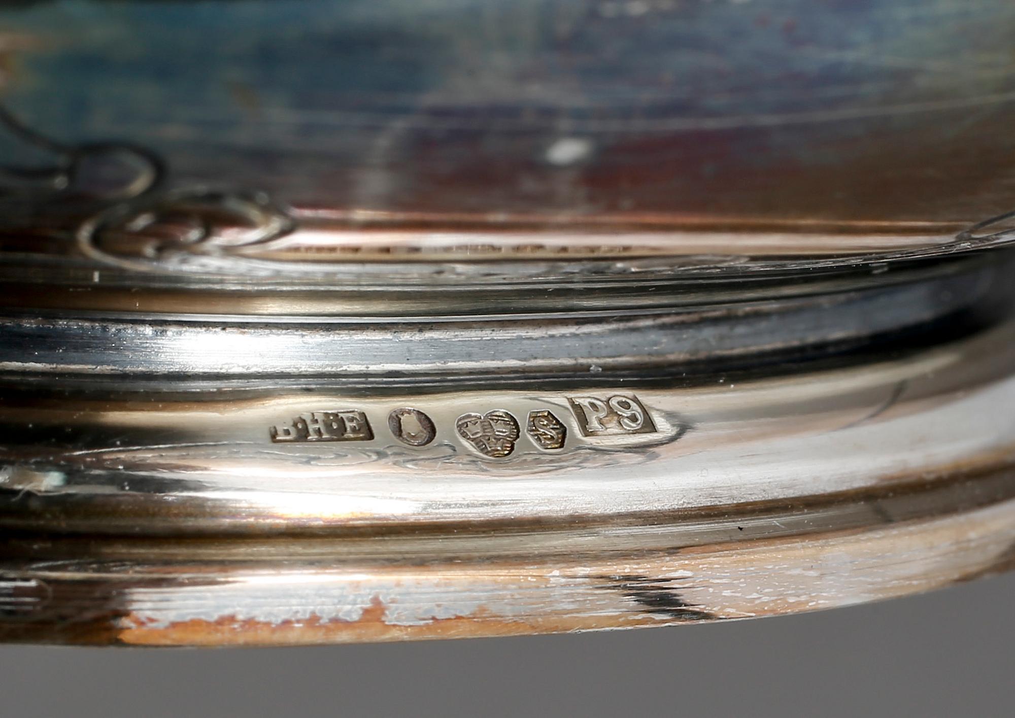SKÅL, 3 st, silver, ca. 523 g. B. H. Edlunds Silvervarufabrik AB, Stockholm, 1965.