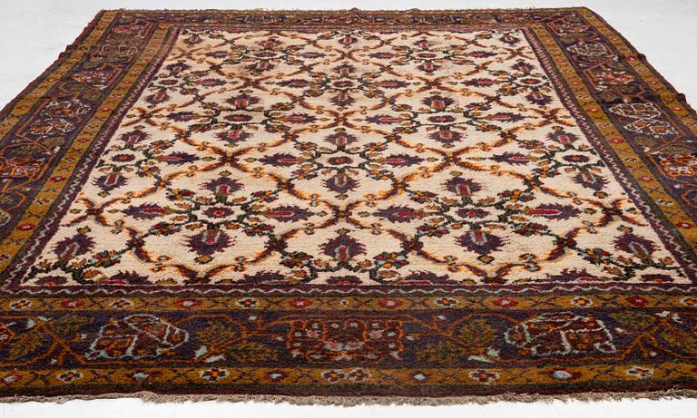 A Masulipatnam carpet, north India, c. 402 x 333 cm.