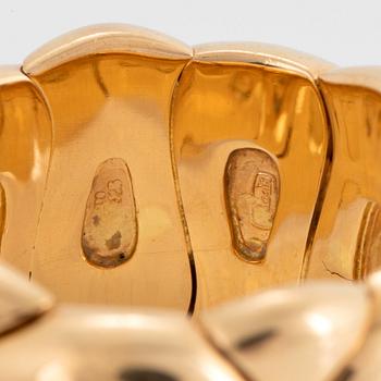 Chopard ring "Casmir" 18K guld med runda briljantslipade diamanter.