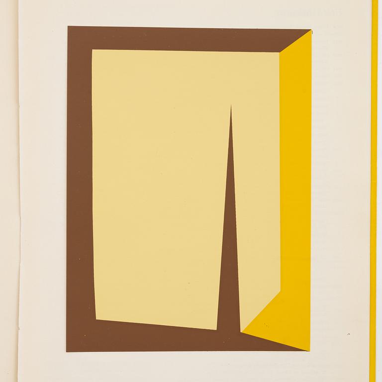 Utställningskatalog, "Konkret Realism, Baertling, Jacobsen, Mortensen", Liljevalchs Konsthall, Stockholm, 1956.