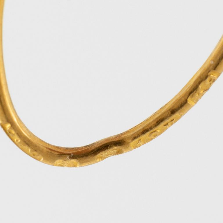 Gustav VI Adolf, a gold medal, Pro Patria, 1960.