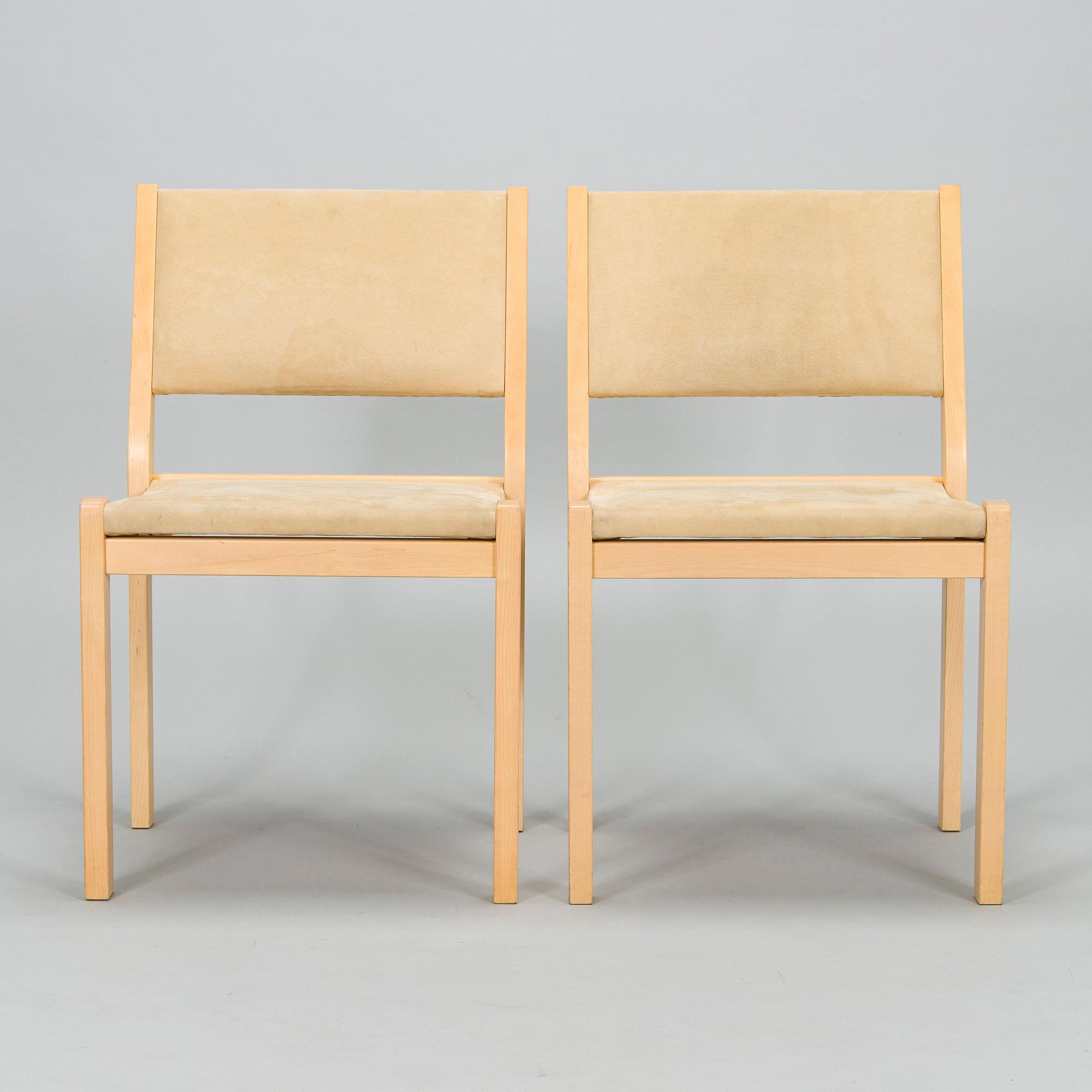 Alvar Aalto, stolar, 6 st, Artek, 2004.