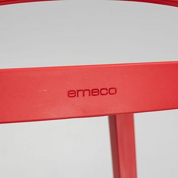 Six '111 Navy Chairs', Emeco & Coca-Cola.