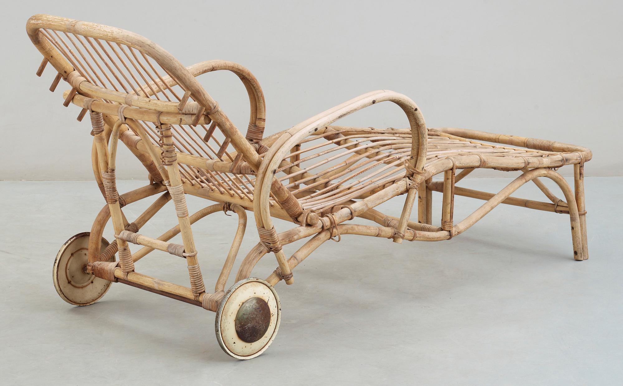 VILSTOL, modell 233, John Larsson för Larsson Korgmakare, Stockholm, 1950-tal.