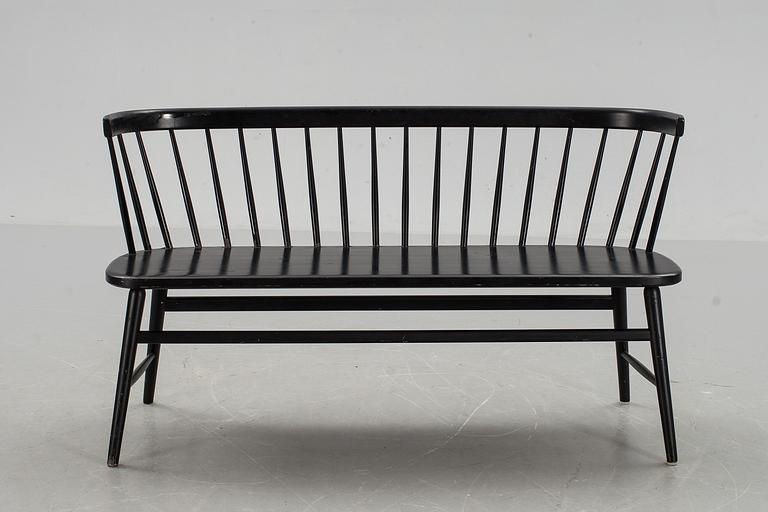 PINNSOFFA, "Florida", AB Bröderna Wigells stolfabrik, omkring 1900-talets mitt.