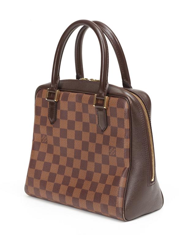 A damier ebene canvas handbag by Louis Vuitton, "Triana N51115 bag".