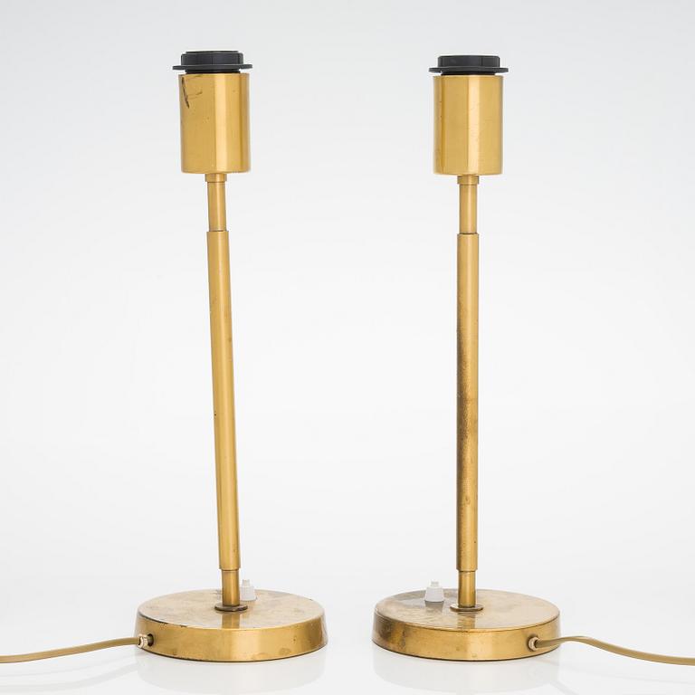 Maija Heikinheimo, a pair of mid-20th-century 'MH705' table lamps for Valaistustyö.