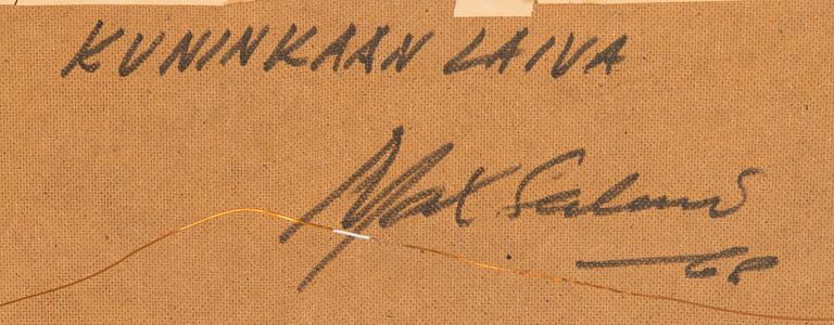 Max Salmi, "Kuninkaan laiva".