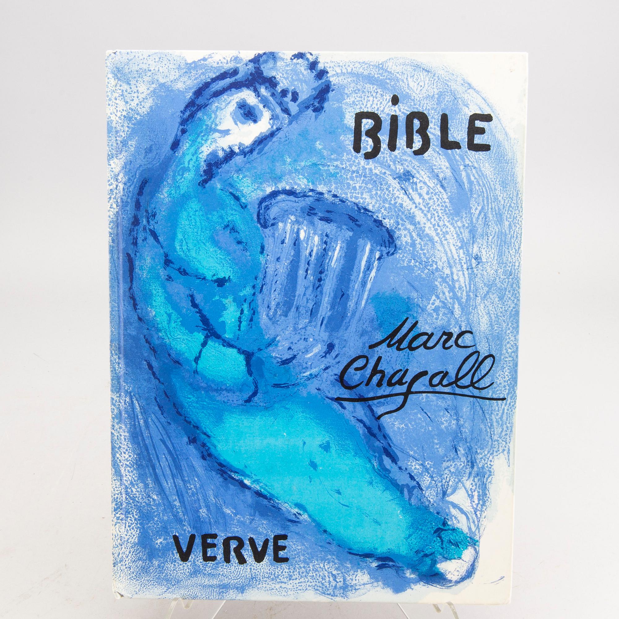 Marc Chagall,  bok "Bible" verve.