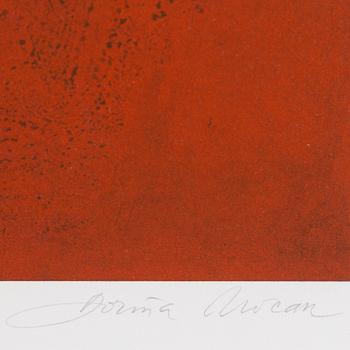 DORINA MOCAN, litograph in color, signed and numbered 161/270.