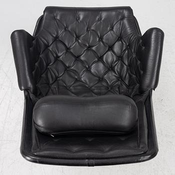 Bruno Mathsson, fåtölj med fotpall, "Jetson", Dux och Bruno Mathsson International, 2000-tal.