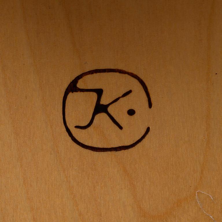 VÄGGHYLLA, "Pilaster", John Kandell för Källemo, 1900-/2000-tal.