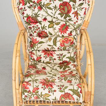 A second half of the 20th century rocking chair.