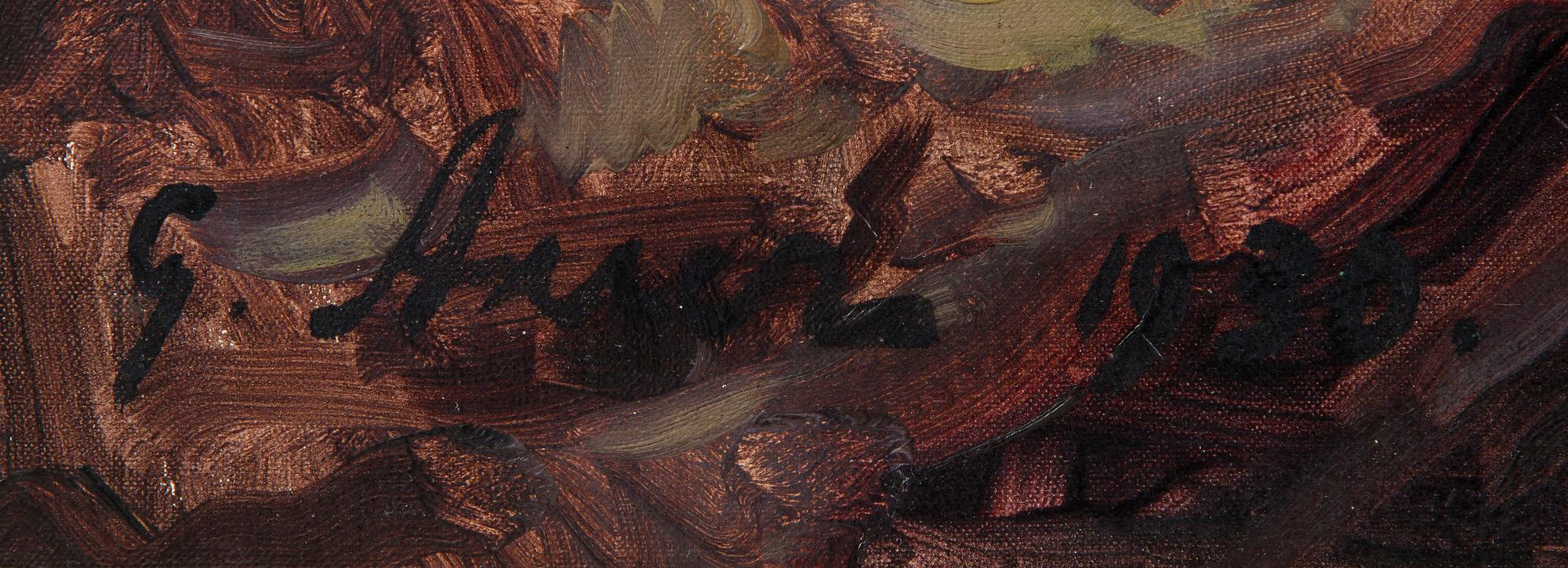 Grigor Auer, Näkymä Impilahdelta (Laatokka).