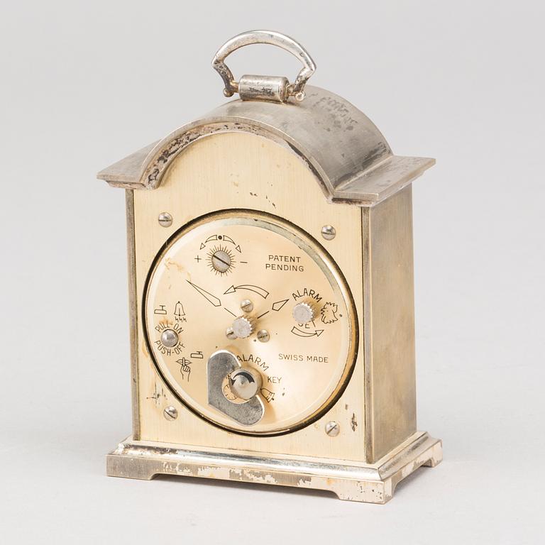 SWIZA, tempus fugit, carriage alarm clock,