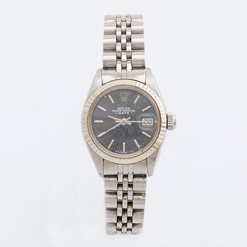 ARMBANDSUR, stål och vitguld, Rolex Oyster Perpetual Datejust.
