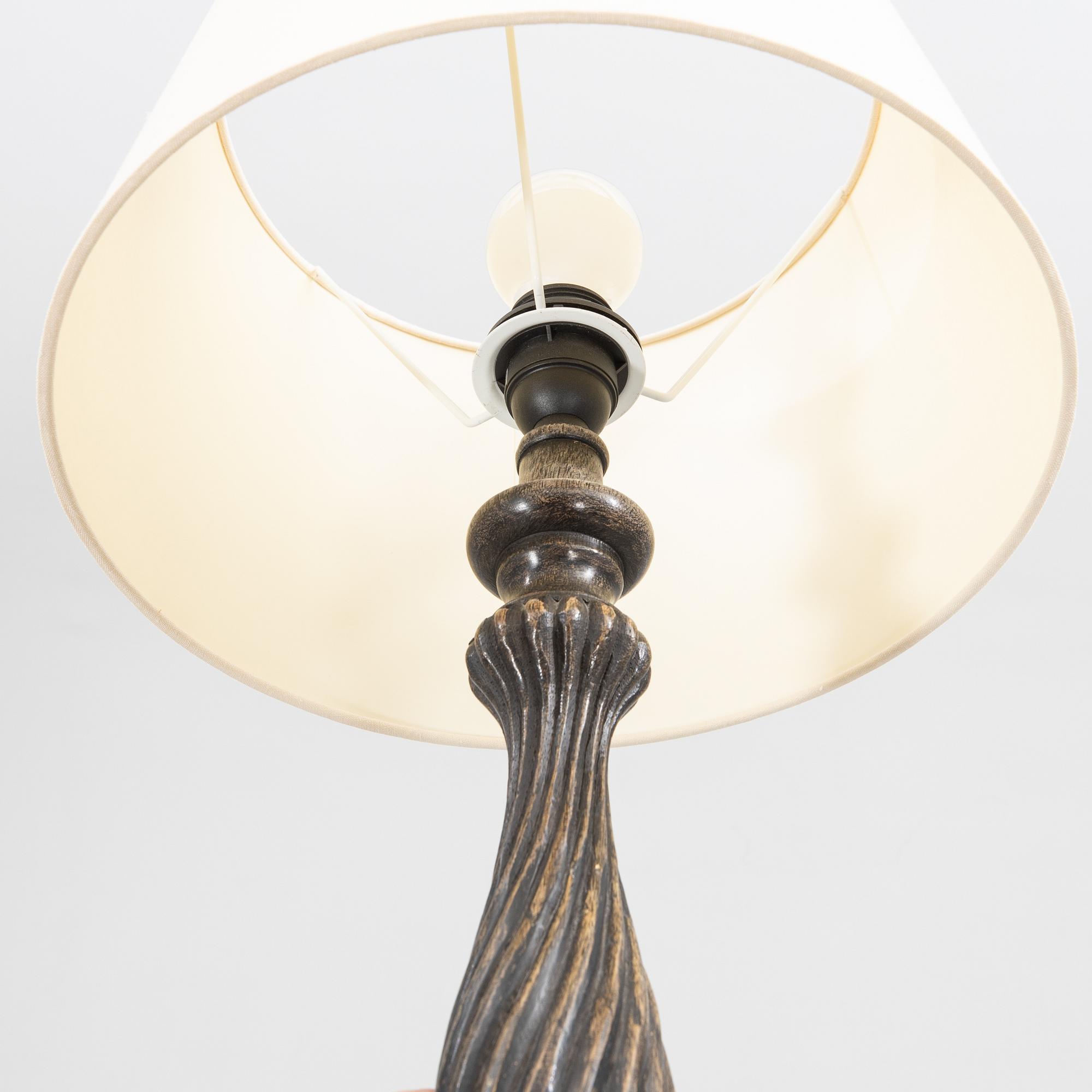 Table lamps, a pair, Oscar & Clothilde.