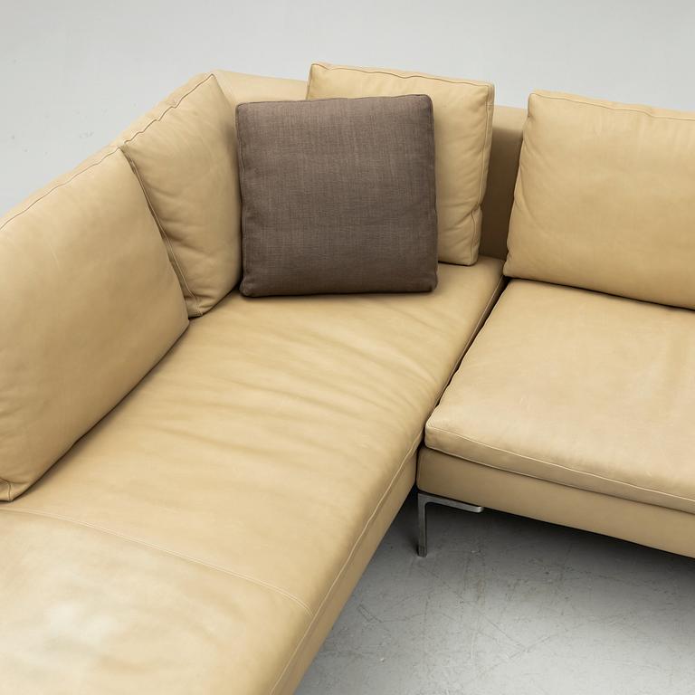 Antonio Citterio, hörnsoffa, 2 delar,"Charles", B&B Italia Maxalto.