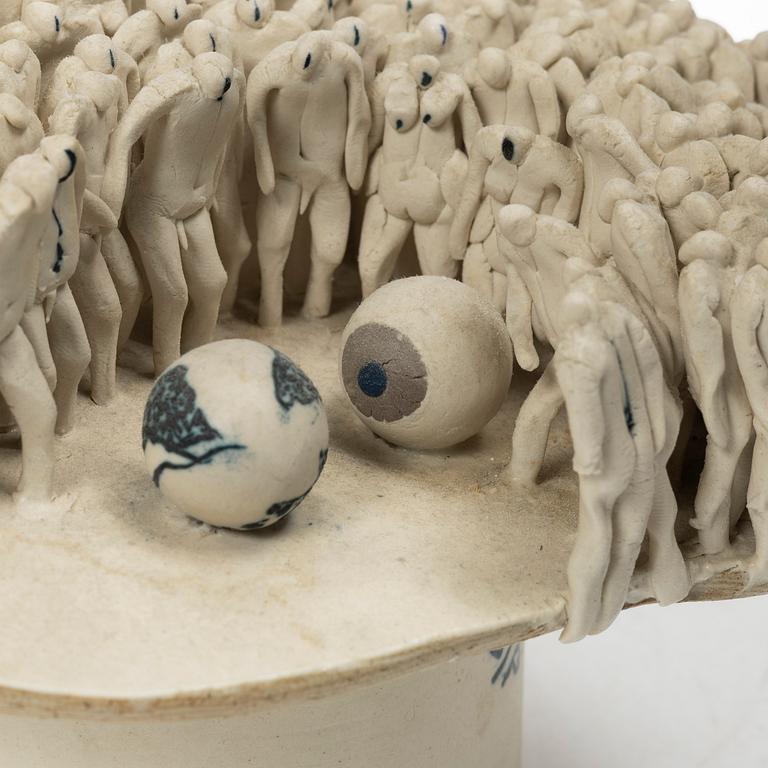 Britt-Ingrid "BIP" Persson, a stoneware sculpture.