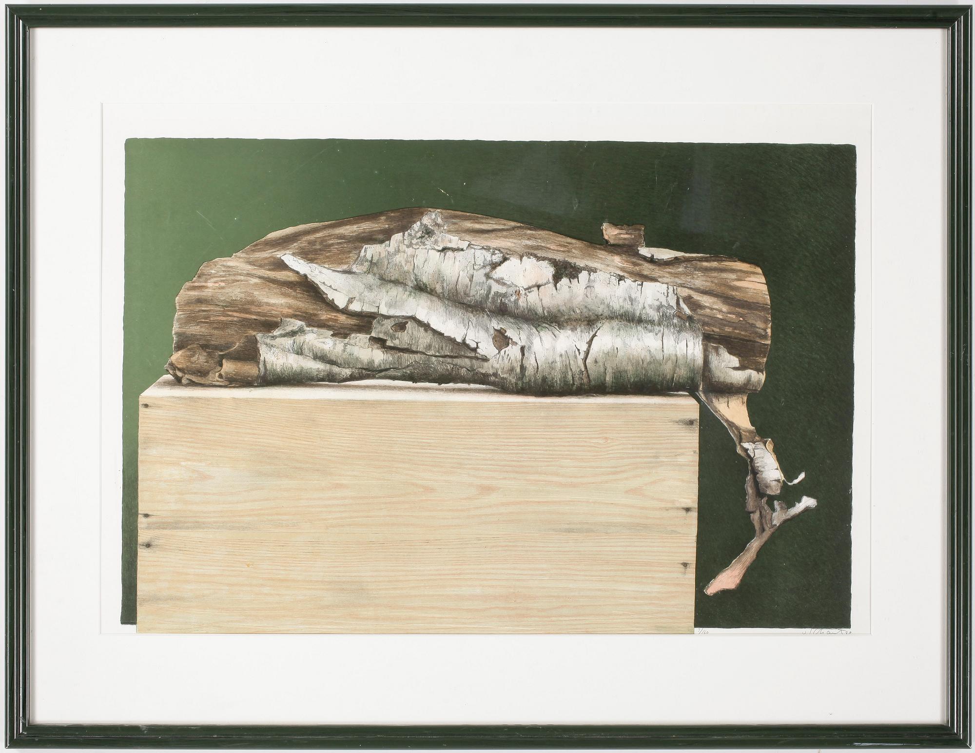 PHILIP VON SCHANTZ, färglitografi. Signerad och daterad -82?, numrerad 3/160.