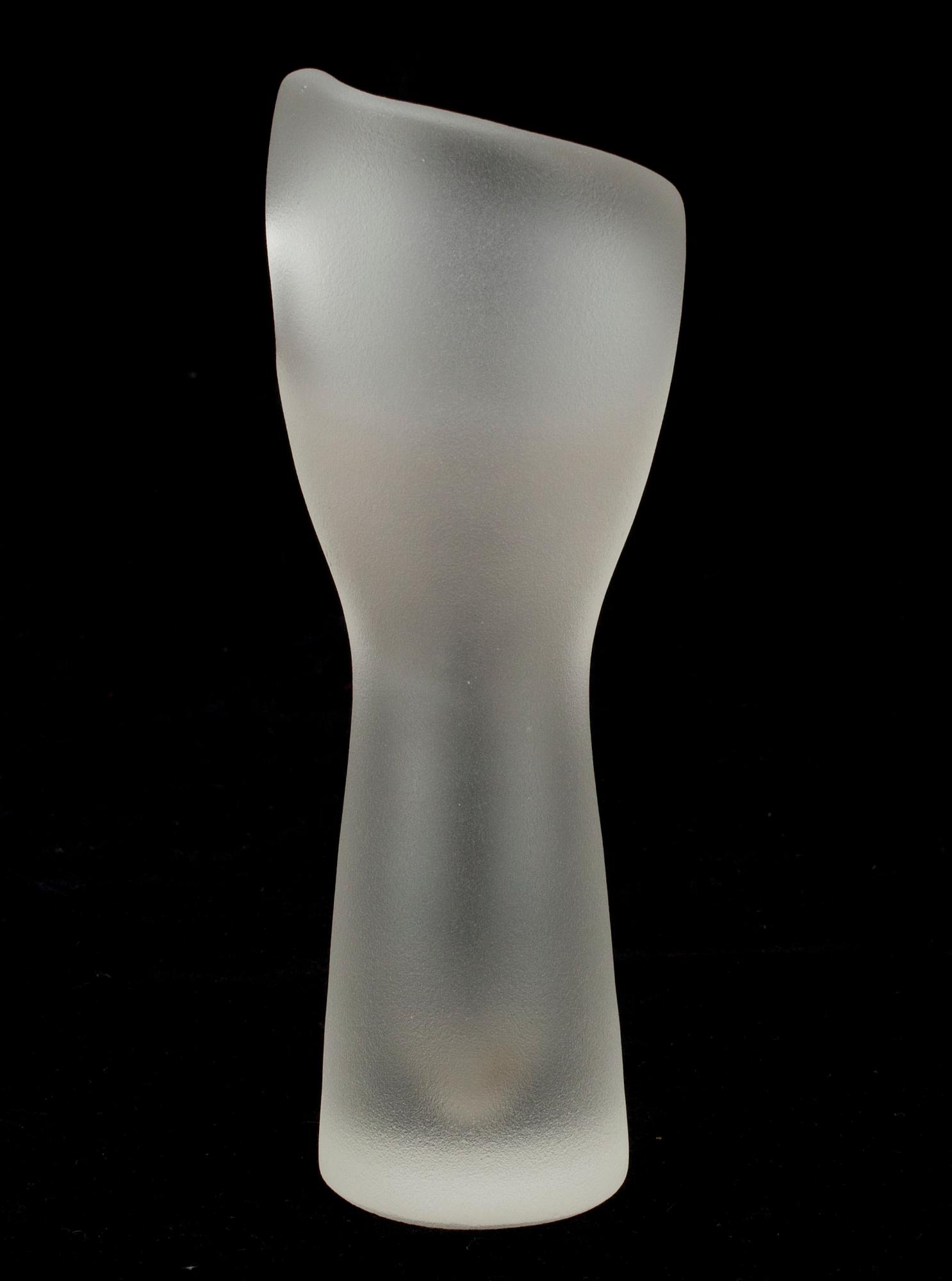 MALJAKKO, lasia, "Hiidennyrkki", signeerattu Timo Sarpaneva, Iittala. 1952-1960.