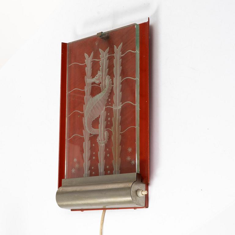A Swedish Modern wall light, 1930's/40's.