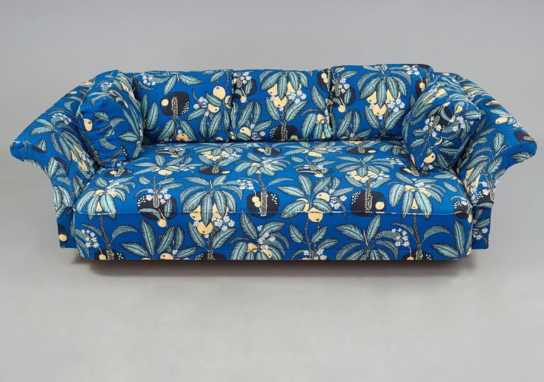 Josef Frank, a 'Liljevalchs' sofa by Svenskt Tenn, Sweden, upholstered in Frank's fabric Notturno.