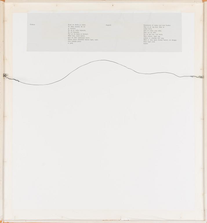 Jan Kenneth Weckman, "August".