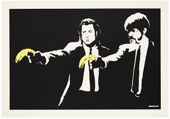 366. Banksy, "Pulp Fiction".