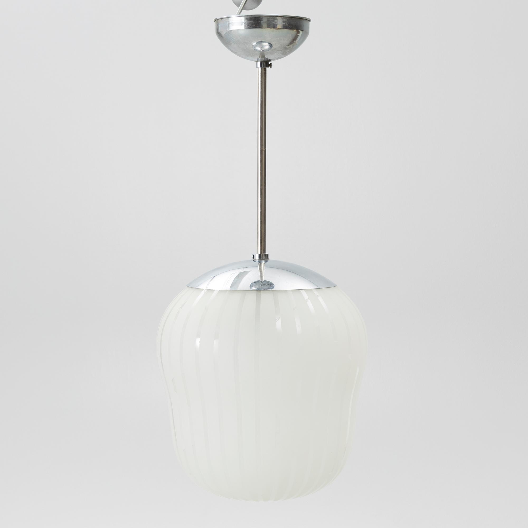 Ceiling lamp, 1930s.