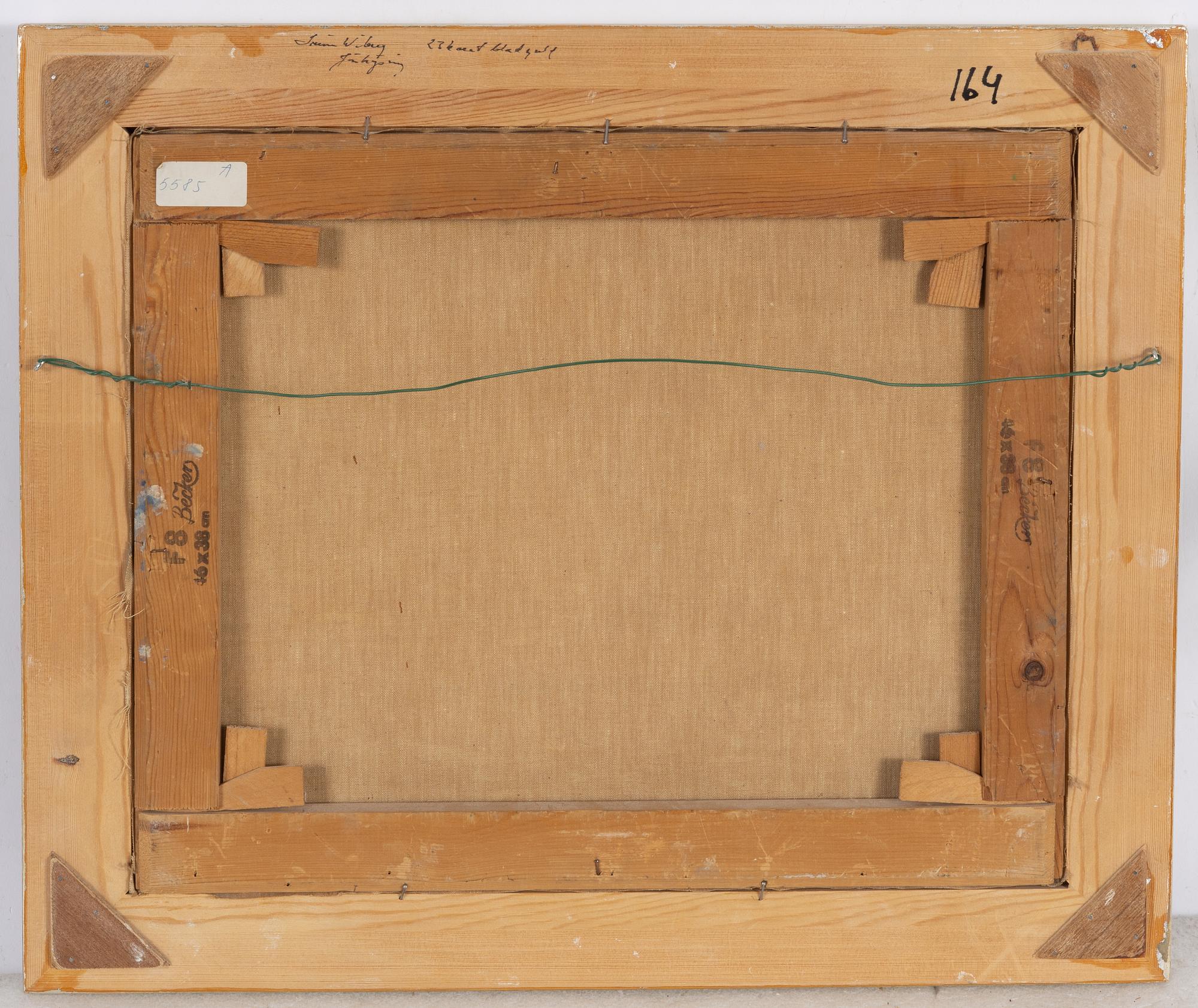 Edvin Ollers, Coastal Landscape with Sailing Boats.