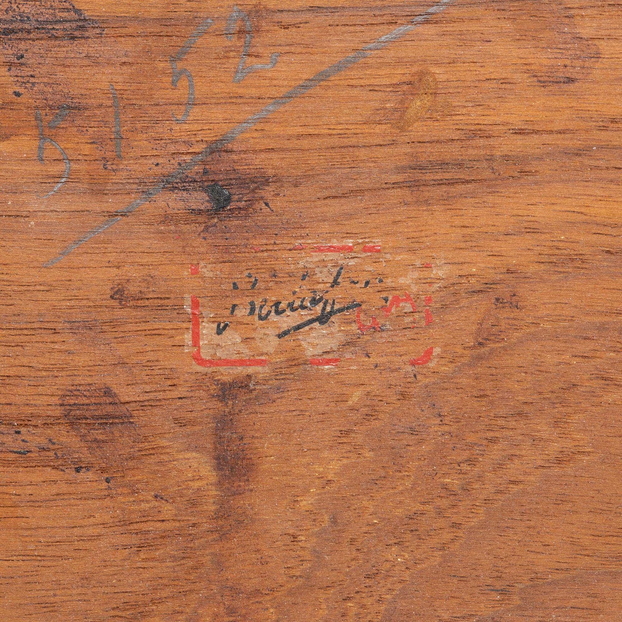 Axel Larsson, a side table, model 153, Svenska Möbelfabrikerna Bodafors.
