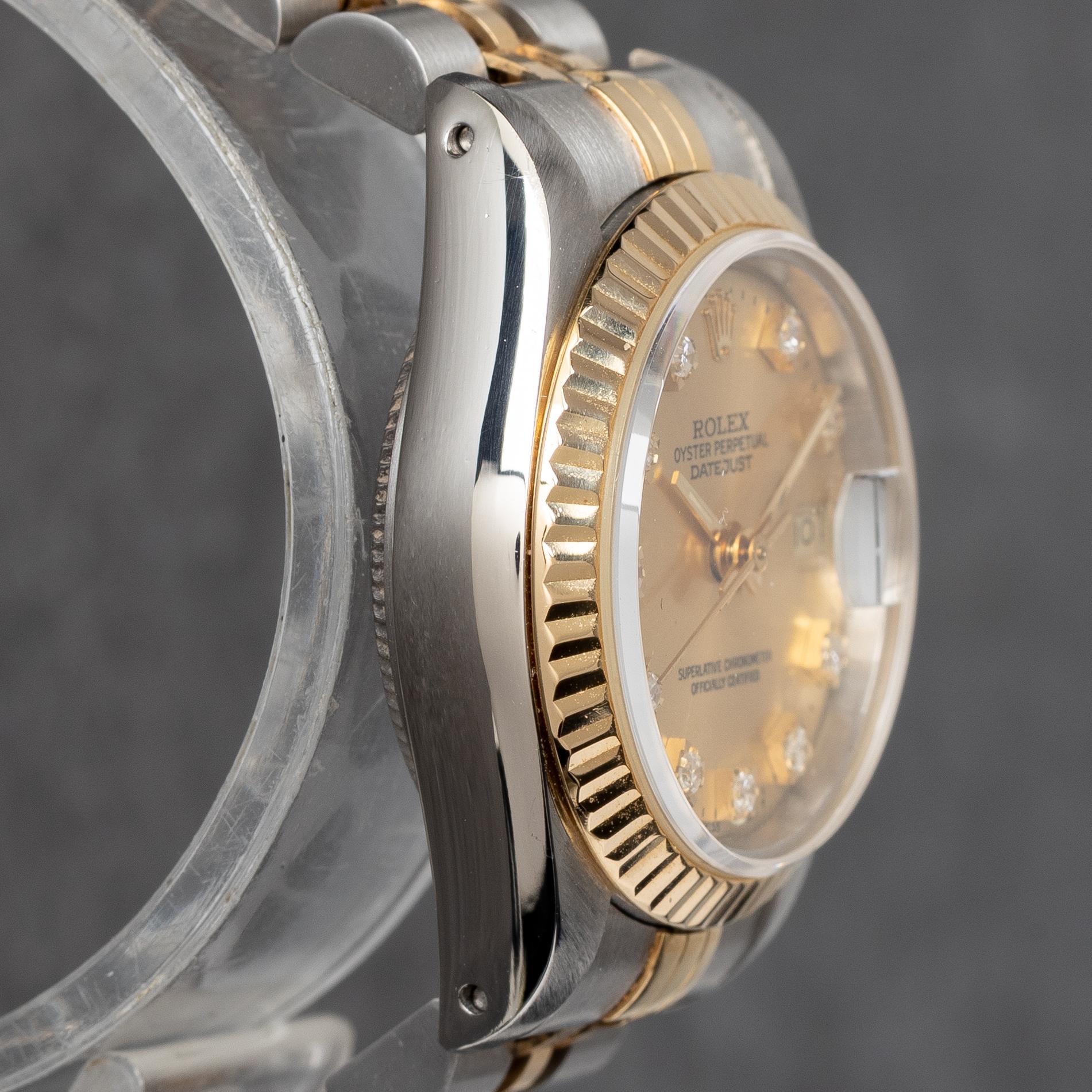 Rolex, Datejust, "Diamond Dial", ca 1988.