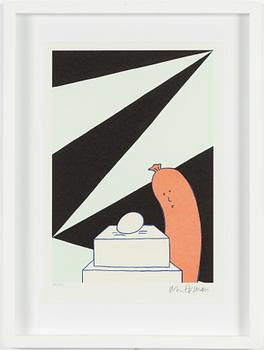 Marie-Louise Ekman, "Ett ägg-monument, en korv och en Olle Baertling-målning".