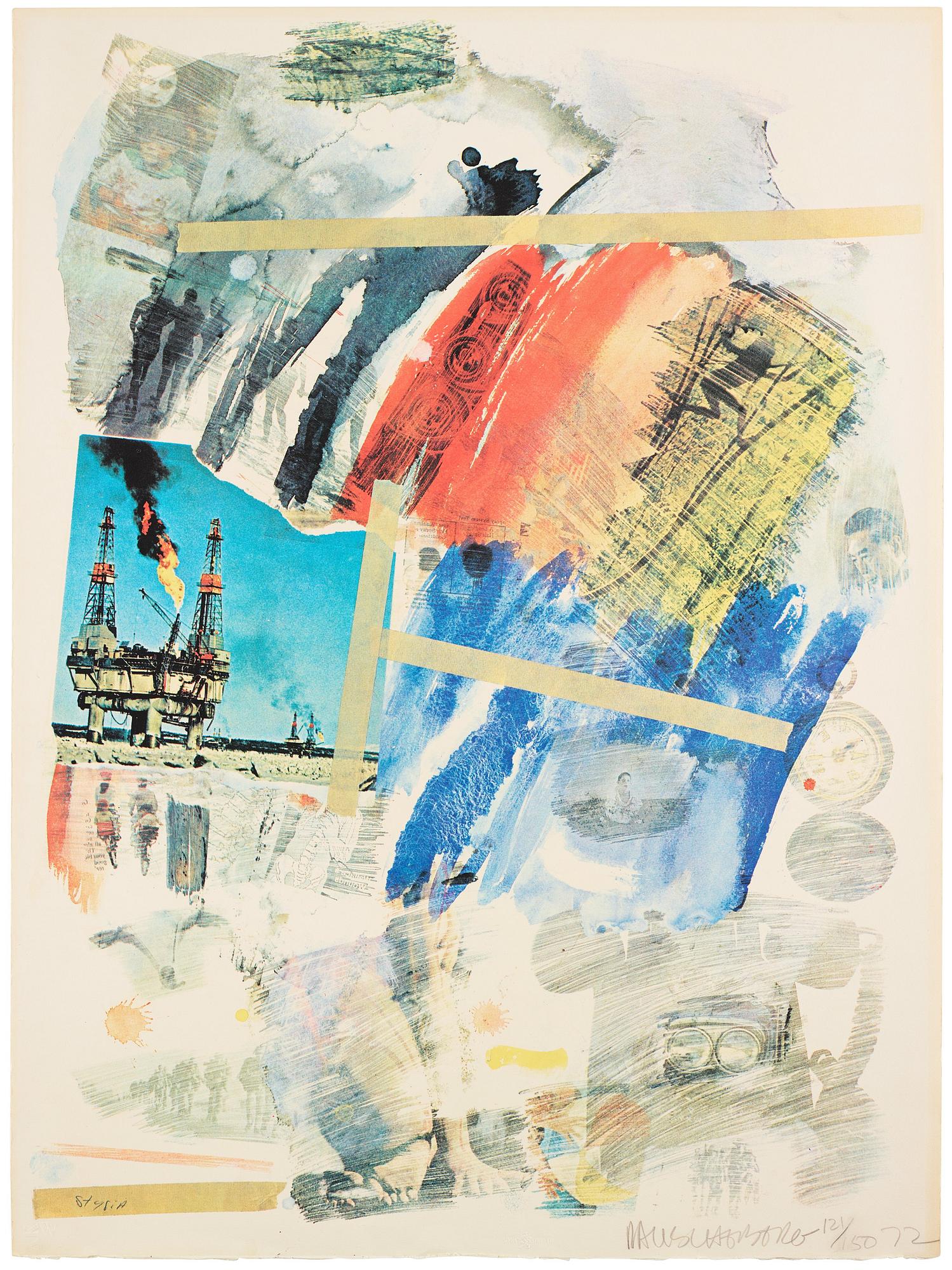 Robert Rauschenberg, "Untitled" ur: Horchow Portfolio.