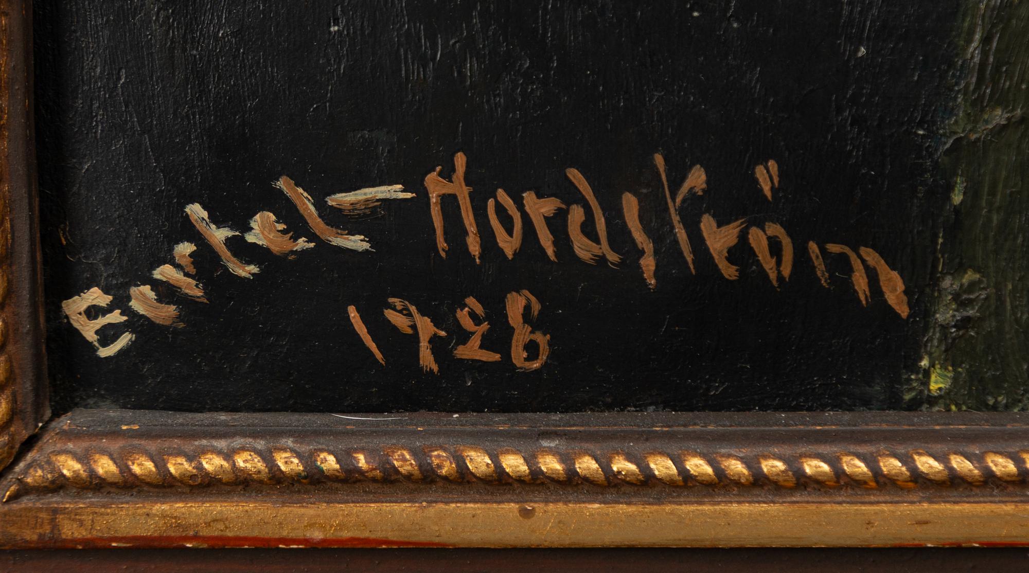 Bertel Bertel-Nordström, Half-length portrait.